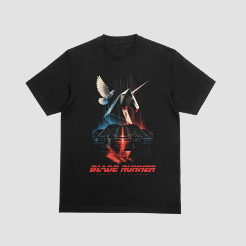 Blade Runner 1982 Geometric Unicorn Dove Tyrell Gr...