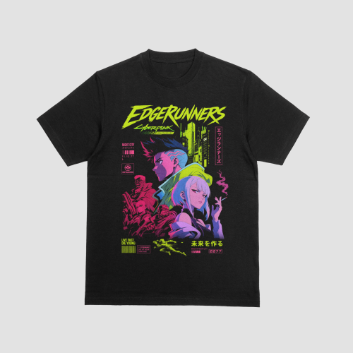 Cyberpunk: Edgerunners – Night City Neon Retro Ani...