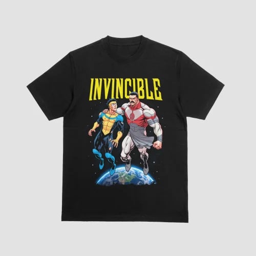 Invincible Mark Grayson Omni-Man Orbiting Earth Co...