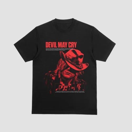 Devil May Cry Dante Faust Hat Red Halftone Gaming...