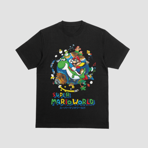 Super Mario World: Retro 16-Bit Nintendo Art