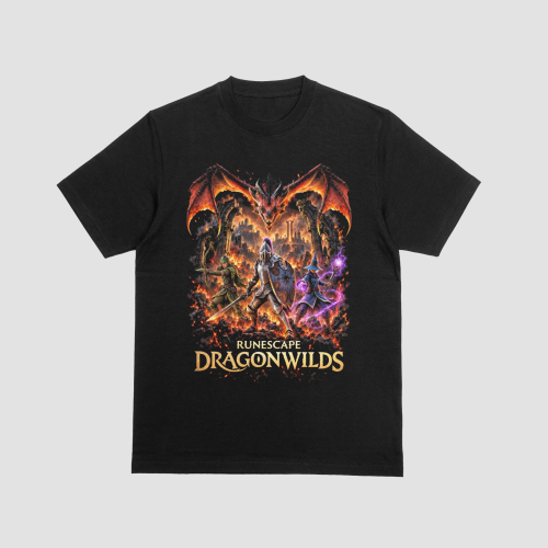 RuneScape Dragonwilds Knight Archer Mage Red Drago...
