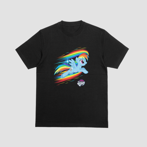 My Little Pony Rainbow Dash Sonic Rainboom Flying...
