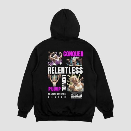 Conquer the gym, Rick and Morty Hoodie