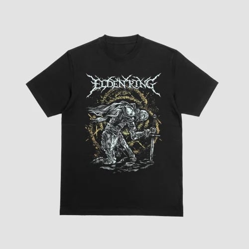 Elden Ring Raging Wolf Death Metal Logo Tarnished...