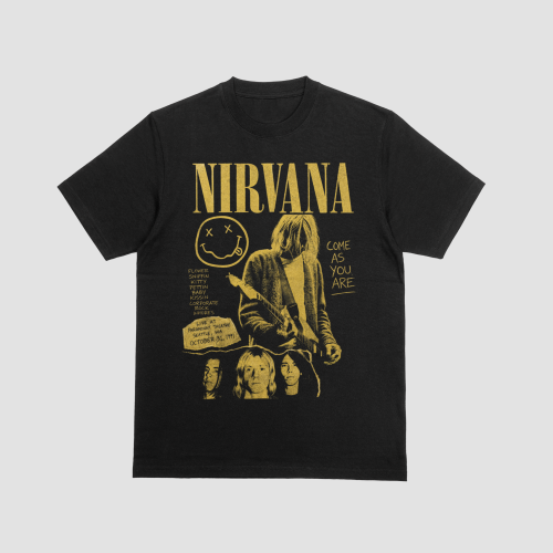 Nirvana: Live at Paramount – Vintage 90s Grunge Ae...