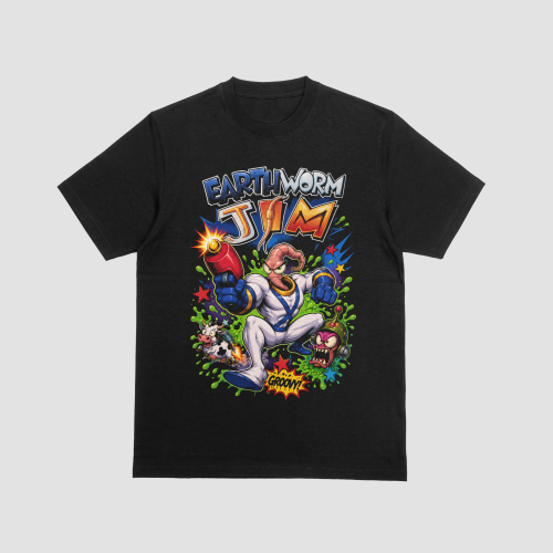 Earthworm Jim Groovy Galactic Hero