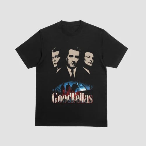 Goodfellas Martin Scorsese Crime Film Trio Graphic