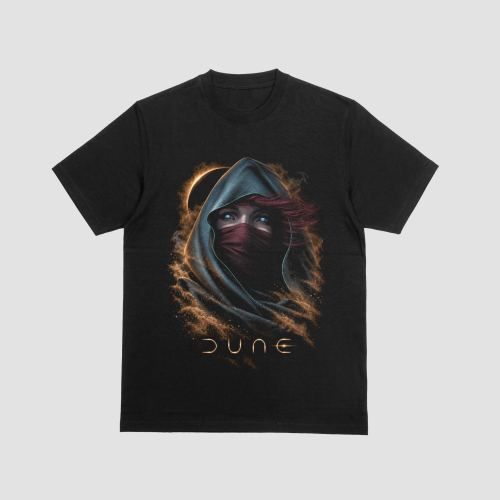 Dune Chani Fremen Hood Sandstorm Blue Eyes of Ibad...