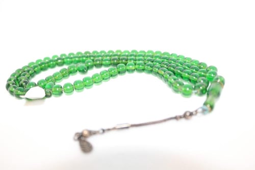 ساندلوس كركوشة فضة 99 خرزة