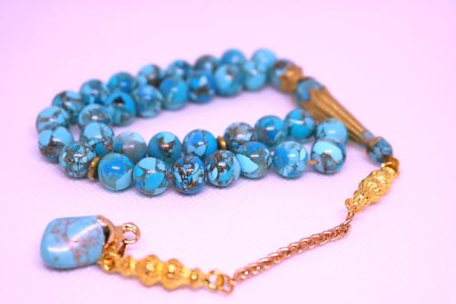 فيروز انتيمون مطلي بماء الذهب