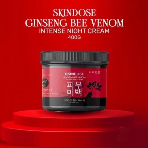 كريم سكيندوز الليلي - SKINDOSE Ginseng Bee Venom I...