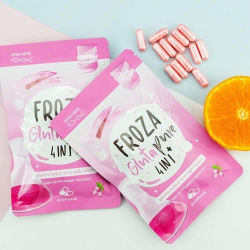 فروزا جلوتا بيور 4 في 1 (60 كبسولة) Froza Gluta Pu...