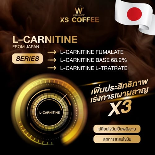 وينك وايت اكس اس قهوة السوداء