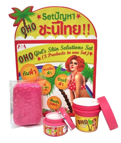 أوهو مجموعة OHO: كريم ناعم + كريم تحت الإبط + صابو...