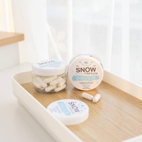 سنو كبسولات بودرة من جلوتا فروزن 30 كبسولة (غير مخ...