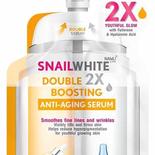 Snail White Double 2X Boosting Anti-Aging Serum سن...