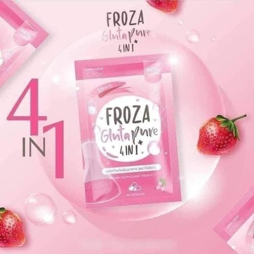 فروزا جلوتا بيور 4 في 1 (60 كبسولة) Froza Gluta Pu...