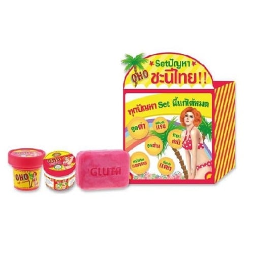 أوهو مجموعة OHO: كريم ناعم + كريم تحت الإبط + صابو...