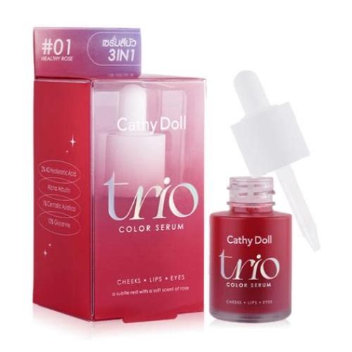 Cathy Doll Trio Color Serum #01 – Healthy Rose سير...