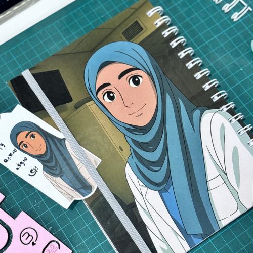 دفتر بتصميمكم الانيق