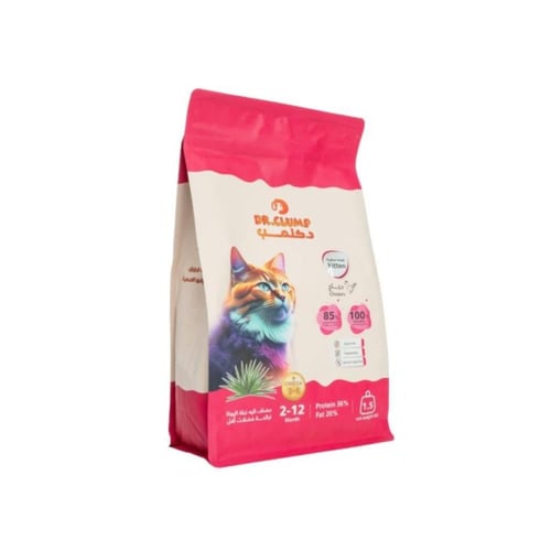 طعام قطط د.كلمب بالدجاج للقطط الصغيرة 1.5 كيلو