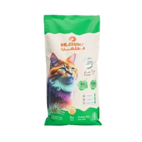 طعام قطط د.كلمب بالدجاج للقطط البالغة 15 كيلو