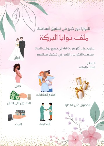 تحميل ملف نوايا البركة ٥٨