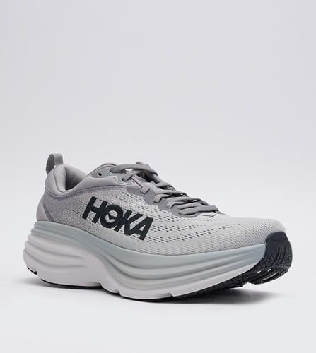 Hoka bondi 8 _ Gray