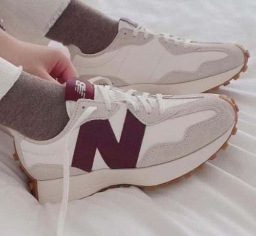 New Balance 327 White Brown