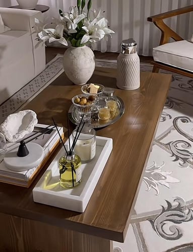 طاوله تقديم خشبيه