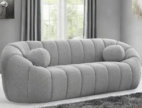 كنبة مخمليّة 3 مقاعد - مور كرييتف