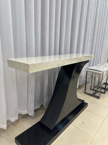 كنسول مدخل خشب سويدي