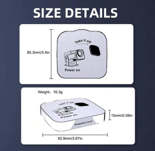غطاء حمايه لعدسة البروجكتر HY320mini