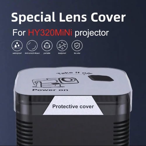 غطاء حمايه لعدسة البروجكتر HY320mini