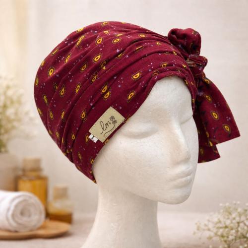 القبعه المبطنه - لون بُونقندي