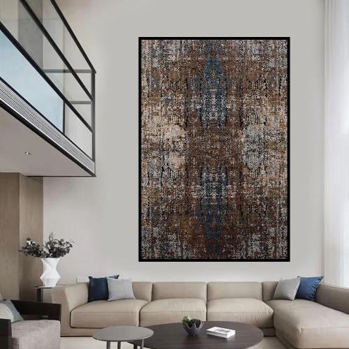 لوحة جدارية فن تجريدي مودرن تصميم 18
