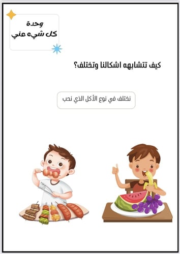 أنشطة وحدة كل شي عني