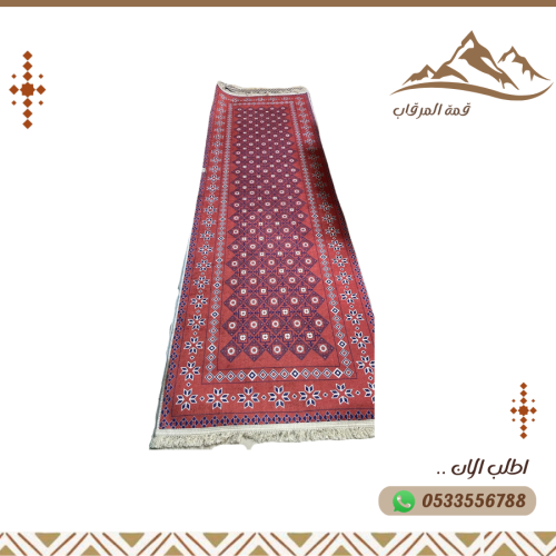 مده رول مقاس 1*3 لون احمر