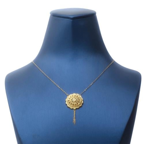 عقد جابر ذهب عيار 21 - AE53