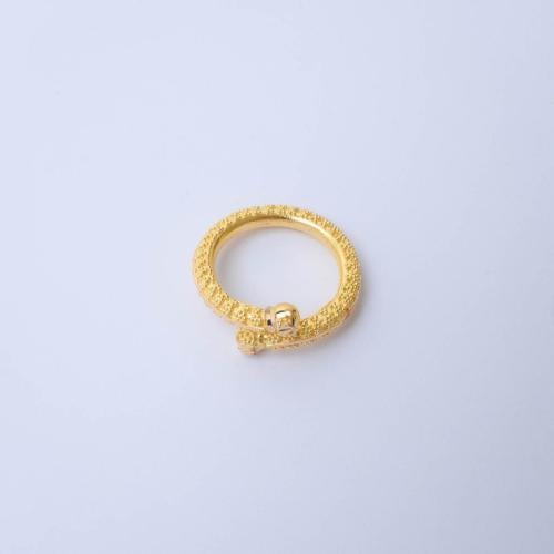 خاتم ذهب عيار 21 - AC46