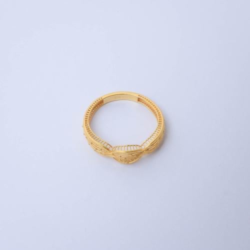 خاتم ذهب عيار 21 - AC75