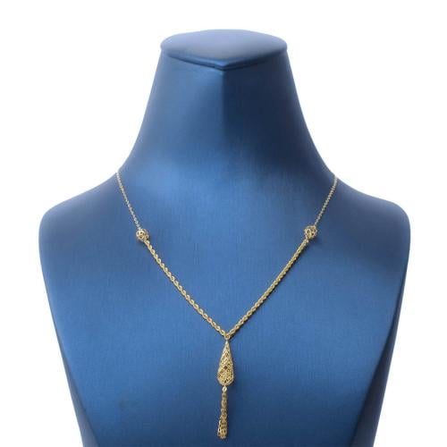 عقد الهبة ذهب عيار 21 - AE15