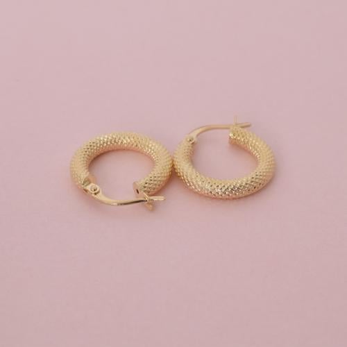 حلق ذهب عيار 18 - AB41