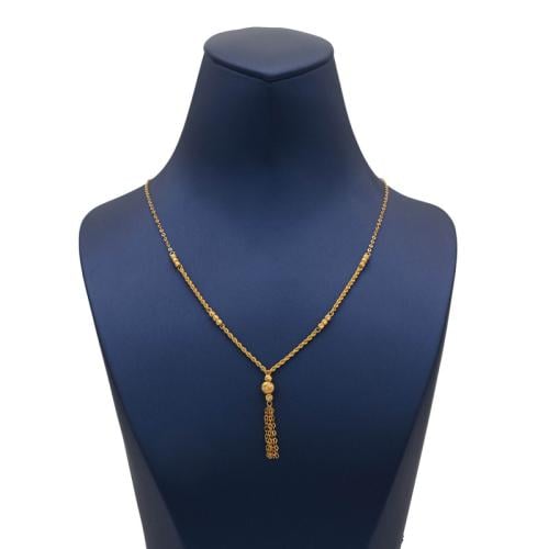 عقد ذهب عيار 21 - AK83