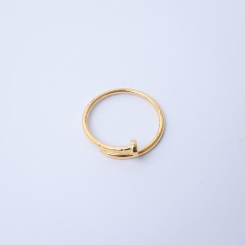 خاتم ذهب عيار 21 - AC34