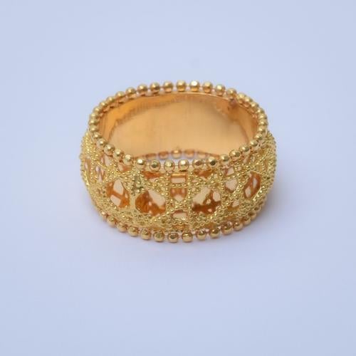 دبلة ذهب عيار 21 - AI98