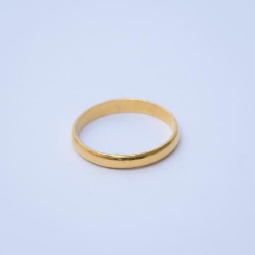 دبلة ذهب عيار 21 - AH03