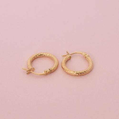 حلق ذهب عيار 18 - AB61