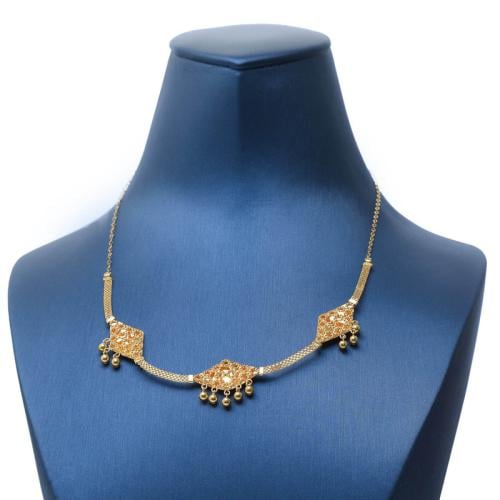 عقد ذهب عيار 21 - AF29